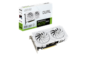 Grafikkort - ASUS GeForce RTX 4070 SUPER DUAL EVO White - 12GB GDDR6X RAM - Grafikkort - 90YV0KC9-M0NA00