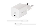 Mobil - Adaptere og ladere - Vivanco Super Fast Samsung 25W USB-C Charger w. 1.2m cable - 4008928642094