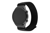 Smartklokke - Tilbehør - FIXED Nylon Strap for Smartwatch Universal 20 mm Black - FIXNST2-20MM-BK