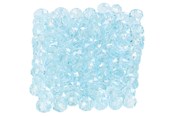 Kreative leker - Creativ Company Faceted Beads Sea Blue 100pcs. - 61663