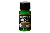 Kreative leker - Creativ Company Textile Color Opaque Textile Paint - Neon Green 50ml - 342260