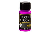 Kreative leker - Creativ Company Textile Color Opaque Textile Paint - Neon Purple 50ml - 342270