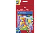 Skrive- & Tegneverktøy - Faber Castell - Watercolour pencil + brush box (36 pcs) - 114437