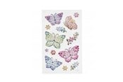 Kreative leker - Creativ Company Diamond Stickers Butterfly 1 Sheet - 284038