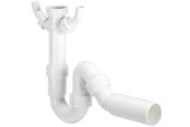 Dreneringsprodukter - Viega pipe odour trap 1 1/2" x 50 mm with waste water hoses - 694166