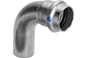 Trykkrør & Beslag - Viega sanpress inox lf elbow 90° male/female 35 mm - 664800