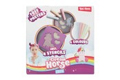 Utendørsleker - Dream Horse Sidewalk Chalk Unicorn with Templates 10 pcs. - 61044B