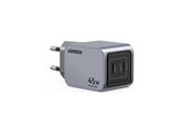 Mobil - Adaptere og ladere - UGREEN Nexode Pro 45w Dual Usb-C Gan Fast Charger - Black - 35008