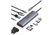 Dokkingstasjon - UGREEN 10 in 1 USB C hub - 15601