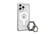 Mobil - Deksel og etui - UAG Plyo MagSafe - Ice White/Titanium Stand - iPhone 16 Pro Max - 1144811BV01