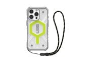 Mobil - Deksel og etui - UAG Pathfinder Clear MagSafe - Active Neon Lanyard - iPhone 16 Pro - 1144641BV01