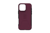 Mobil - Deksel og etui - UAG Civilian MagSafe - Bordeaux - iPhone 16 Pro Max - 114445119049