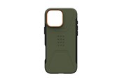 Mobil - Deksel og etui - UAG Civilian MagSafe - Olive Drab - iPhone 16 Pro Max - 114445117272