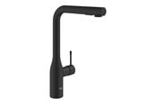 Blandebatterier og beslag - Grohe Essence Kitchen faucet Phantom Black - 30504KF0