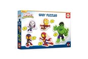 Puslespill - Educa Baby Puzzles Spidey & His Amazing Friends - 80-19953