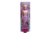 Dukker, Bamser & Utstyr - Barbie A Touch of Magic Mermaid Doll Purple - HRR06