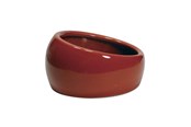 Smådyr - Living World LW keramik foderskål Ø10x5cm 120 ml. Terracotta - H61686