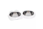 Katt - Catit Pixi Feeding bowl Double White - H43875