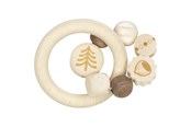 Babyleker - Goki Wooden Gripping Ring Hedgehog - 65332