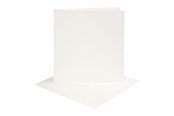 Leketøy - Creativ Company Cards and Envelopes Off-white 4 pcs. - 230542