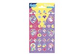 Kreative leker - Totum Sticker sheet Glitter - Unicorn - 100719