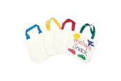 Arts & Crafts - Tilbehør - Colorations - Cotton Carrier Bag Set of 12 - CANVAS