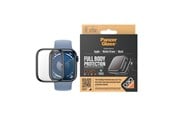 Smartklokke - Tilbehør - PanzerGlass Screen Protector Full Body Apple Watch Series 9 with D3O | 41mm | Black - PANZER3689