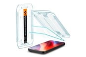 Mobil - Beskyttelsesglass - Spigen Glass tR EZ Fit 2 Pack - Transparency - iPhone 16 Pro - AGL07928