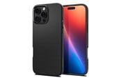 Mobil - Deksel og etui - Spigen Liquid Air - Matte Black - iPhone 16 Pro - ACS08117