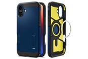 Mobil - Deksel og etui - Spigen Tough Armor MagSafe - Navy Blue - iPhone 16 Plus - ACS08086