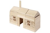 Byggesett - Goki Wooden Building Planks 200 pcs. - 58563