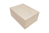 Barnerom - Playwood Wooden Box A5 Size with Lid - SL047B