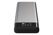 Nødlader - Hyper Juice HJ245B power bank - 4 x USB-C - 245 Watt Nødlader - Svart - 27000 mAh - HJ245B