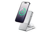 Mobil - Adaptere og ladere - ALOGIC Matrix wireless charging stand - 2-in-1 - magnetic - 15 Watt - MSCDDWH