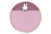 Leketøy - Haza Witbaard Plates Miffy Pink 8 pcs. - 439150