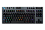 Tastatur - Logitech G915 X LIGHTSPEED TKL - Linear - 80 % (TKL) - Gamingtastatur - Uten numpad - Nordisk - Svart - 920-012746