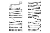 Diverse kabel - Lenovo storage cable kit - 4X97A86419