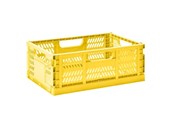 Barnerom - 3 Sprouts - Modern Folding Crate Large Yellow - ICLGYL