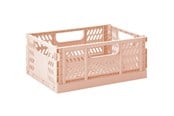 Barnerom - 3 Sprouts - Modern Folding Crate Medium Clay - ICMDCL