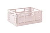 Barnerom - 3 Sprouts - Modern Folding Crate Medium Pink - ICMDPN