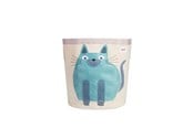 Barnerom - 3 Sprouts Storage Bin - Blue Cat - IBNCAT