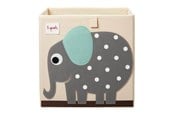 Barnerom - 3 Sprouts Storage Box - Gray Elephant - IBXELE