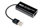 Nettverksadapter - Eaton Series USB 2.0 Hi-Speed to Gigabit Ethernet NIC Network Adapter White 10/100 Mbps - U236-000-R