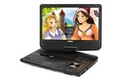 Blu-Ray & DVD-spiller - Lenco DVP-1010BK - Portable 10" DVD-Player with USB - Headphone-suspension bracket - Black - DVP-1010BK