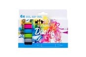 Kreative leker - Talens Ecoline Duotip Markers Basic set 6 pcs. - 11609910