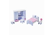 Treleker - Tidlo Wooden Dollhouse Furniture Bedroom 6 pieces - T0221