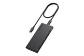 Dokkingstasjon - Anker 364 USB-C Hub (10-in-1 Dual 4K HDMI) - Black - A83A2G11