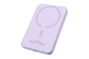 Nødlader - Baseus Magnetic Mini Powerbank 5000mAh 20W (purple) Nødlader - Lilla - 5000 mAh - P10022107513-00