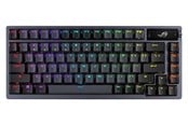 Tastatur - ASUS ROG AZOTH 75% Wireless DIY Custom RGB - Gamingtastatur - Uten numpad - Amerikansk Engelsk - Svart - 90MP0316-BKUA01