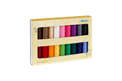 Symaskin - Amann/Mettler Embroidery thread set in basic colors of 18 rl. - 5090-0000